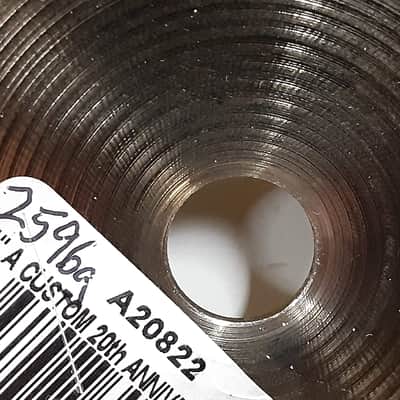 Zildjian 21" A Custom 20th Anniversary Ride Cymbal 2011 - Present - Brilliant image 11