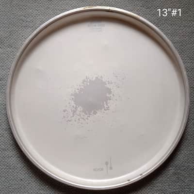 Sonor Rare, Vintage Sonor Remo drum head 13" 70s - Vintage white coated image 4