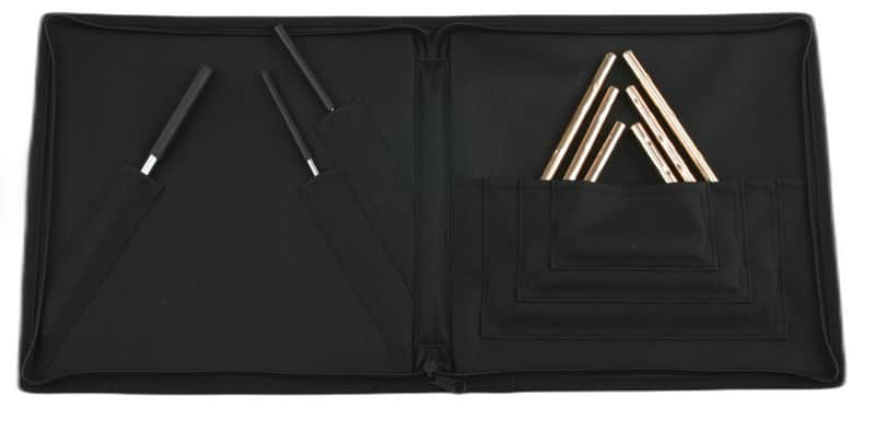 SABIAN Triangle/Striker Set w/Attache Case