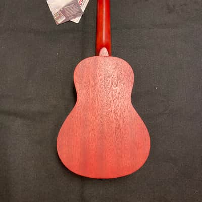 Kala Adobe Red Watercolor Meranti Concert Ukulele image 3