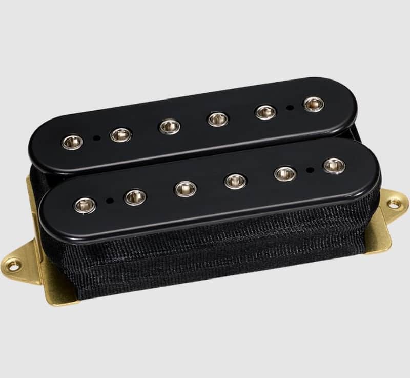 Dimarzio DP152 Super 3 Humbucker Black F Spaced Nickel Poles image 1