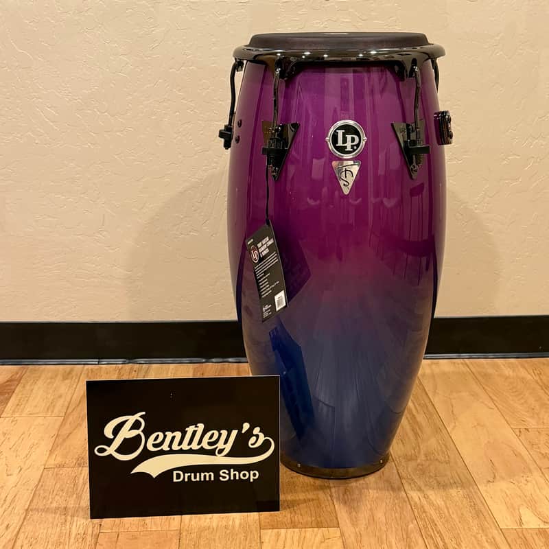 ~NEW!~ LP Latin Percussion LP522X-TS Tony Succar Signature New Zealand Pine 11" Quinto in Rainbow Lacquer with Black Nickel Hardware & Black Skyn Heads image 1