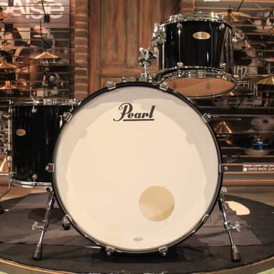 Pearl Reference One 3pcs Piano Black Drum Set (13-18-24) - New! image 2