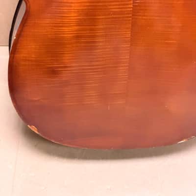 Yamaha VC3 4/4 Cello Outfit 2014 - Natural Poly Varnish (w/ Gig Bag)) image 11