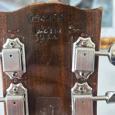 Gibson J-45 Deluxe 1969? Cherry Sunburst image 8