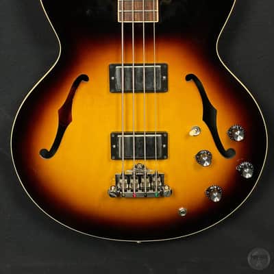 Gibson Custom Shop ES 335 Memphis Bass from 2013 in sunburst finish with original case image 3