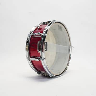 LUDWIG 70s JAZZFEST 14"x 5" SNARE DRUM 1970s - Red Sparkle image 9