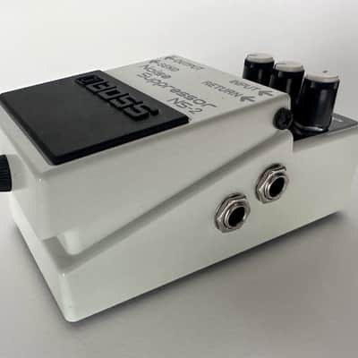 Boss NS-2 Noise Suppressor (Silver Label) 1989 - Present - White image 3