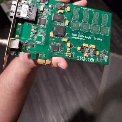 Solid State Logic MADIXtreme 64-Channel PCIe Interface Card 2008 - 2016 - Green image 1