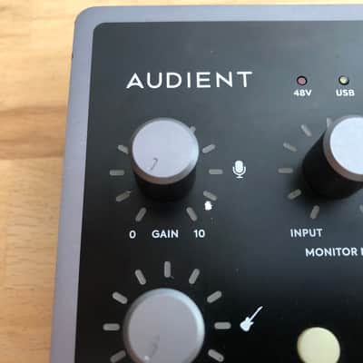 Audient iD4 MKII USB-C Audio Interface 2021 - Black image 2