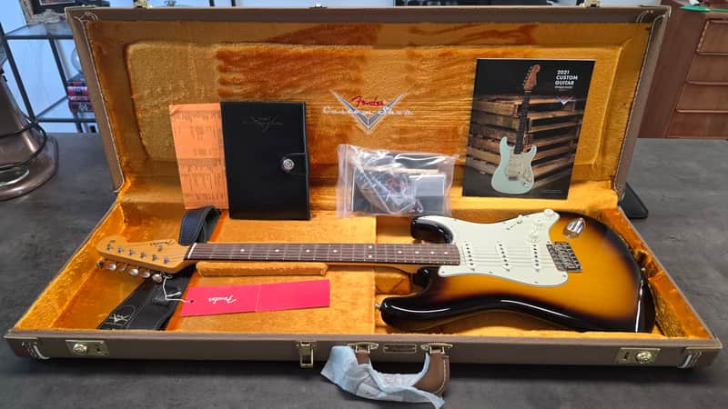 Fender Custom Shop 1960 Closet Classic Stratocaster BRAND NEW 2-Tone Sunburst 60s American Vintage Reissue USA Strat Postmodern Rosewood Neck Electric Guitar image 1