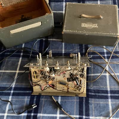 1960/1964 ECHOPLEX EP-1 Tube Tape Delay Echo Reverb, small box, pre-Maestro 1 of first 500 made, Serial #377 image 6