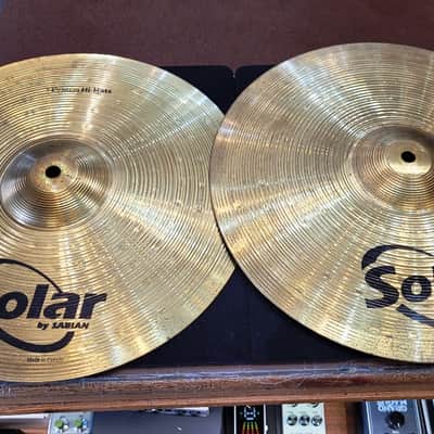 Sabian Solar 14" Hi Hats image 1