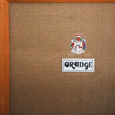 Orange OR120 Overdrive Head (1977) / Orange 4x12 Cab (1971) 1970s - Orange image 6