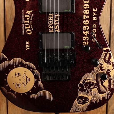 ESP LTD Kirk Hammett Ouija 2019 Red Sparkle image 9