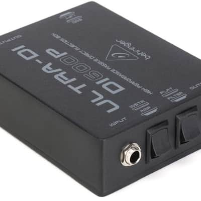 Behringer Ultra-DI DI600P 1-channel Passive Microphone / Instrument Direct Box image 2