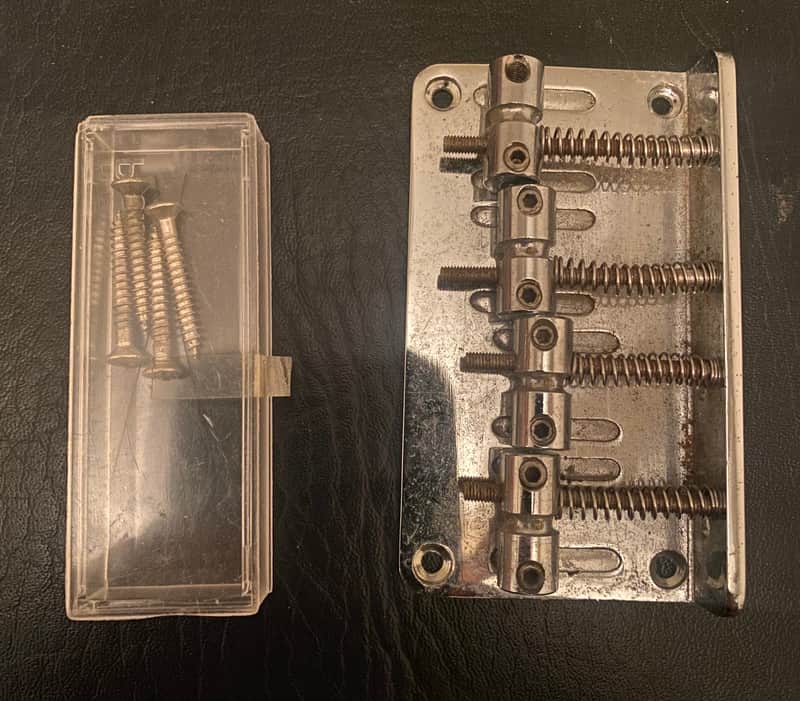 Fender Squire II 1989 Bass Bridge Saddle image 1