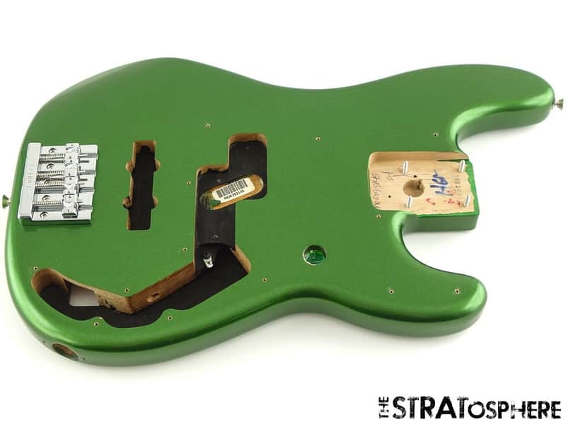 Fender Player II Modified Active Precision Bass BODY & HARDWARE Harvest Green image 1