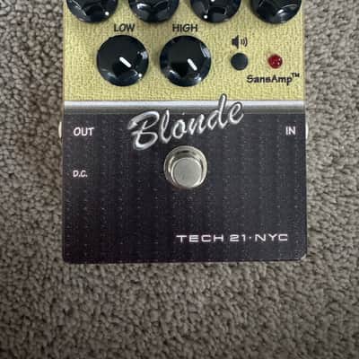 Tech 21 SansAmp Character Series Blonde V2 2010s - Blonde/Black image 1