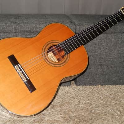 MADE IN 1984 - TAKAMINE 10 - ROBERT BOUCHET STYLE - CLASSICAL GRAND CONCERT GUITAR - CEDAR/INDIAN ROSEWOOD image 2
