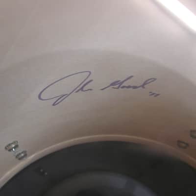 DW Drums Collector's Custom Ordered USA 6pc Drum Kit White & Purple Flames image 18