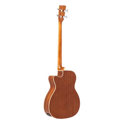 Stagg Jumbo Cutaway Acoustic-Electric Bass Spruce Top Natural – SA40BASS-ACE-N image 3