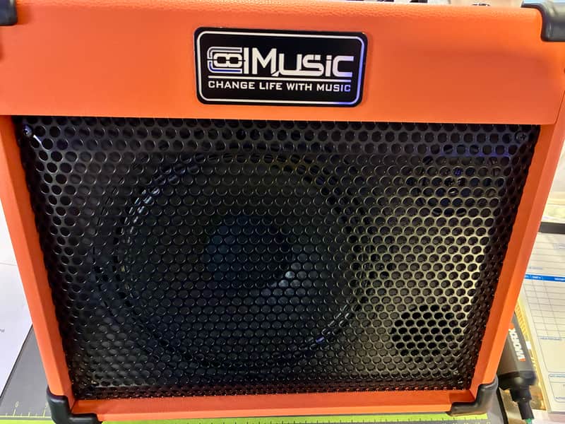 CoolMusic AC20 - Orange - Bluetooth Acoustic Guitar Amp image 1