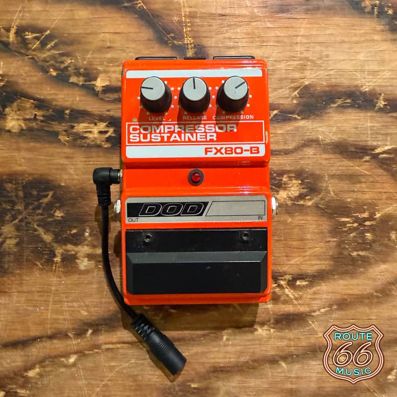 DOD FX80-B Compressor Sustainer Guitar Effects Pedal image 1