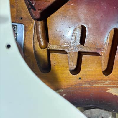 Fender Stratocaster Hardtail 1959 - Sunburst Lefty image 13