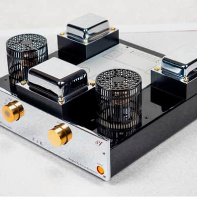 EAR 859  Integrated a valve amplifier Mid-90 - Chrome Silver Bild 3