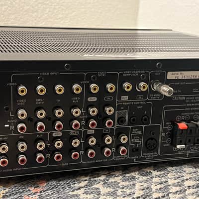 Vintage Pioneer SA-V70 1986 Receiver with Detachable Remote- Black image 16