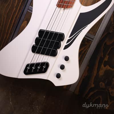 Dingwall D-Roc 4-string Ducati Matte Pearl White image 3