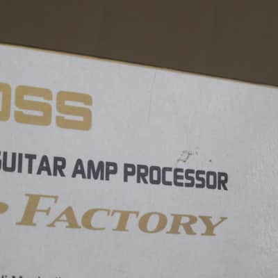 used condition Boss EMPTY BOX for GP-20 Amp Factory (NO pedal / NO paperwork), from early 2000s to mid 2000s (specifically 2001) image 14