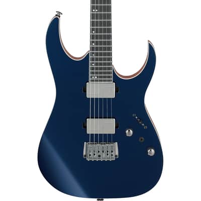 Ibanez RG5121R RG Prestige 6-String Electric Guitar - Dark Tide Blue Flat image 1