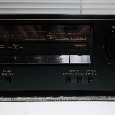 1990 Nakamichi CR-1A Stereo Cassette Deck Player Recorder Like New Idler Gear Drive Better Grab This image 4