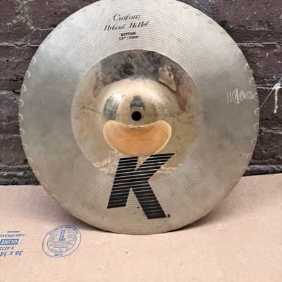 Zildjian K Custom Hybrid 13¼" Hi-Hat Cymbals – Pair – 2.0 lb Top / 2.6 lb Bottom – Used image 9