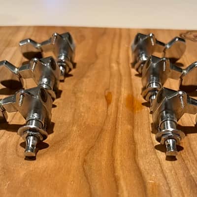 Gotoh - Vintage Ibanez - 3x3 Star Tuners - 1970’s - Chrome image 2