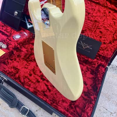 ♚ PRISTINE !♚ 2023 FENDER Custom Shop CUSTOM Stratocaster ♚ HONEY BLONDE ♚ AAA ROASTED ♚ 10/56 Neck♚ image 16