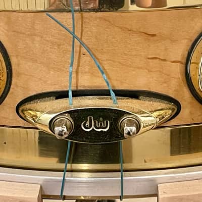 DW Snare drum Edge 13"x5,5" 1998 - Gold image 4