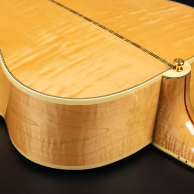 1998 Gibson SJ-200 Reissue - Antique Natural | USA Montana All Solid J-200 Jumbo Vintage Acoustic Guitar Good Wood Era Collector's Condition | OHSC image 16