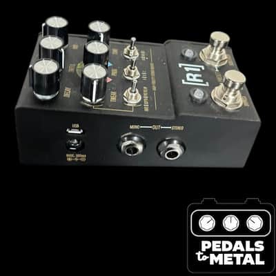 Walrus Audio Mako R1 High-Fidelity Stereo Reverb 2021 - 2024 - Black - X15941 image 6