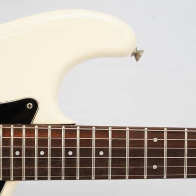 Fender Squier Fujigen Gakki Custom SQ Stratocaster HHS Olympic White #54075 image 5