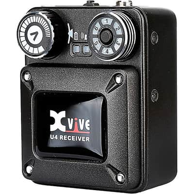 Xvive U4 In-Ear Wireless Monitor System With Transmitter and 4 Receivers 2025 - Black image 4