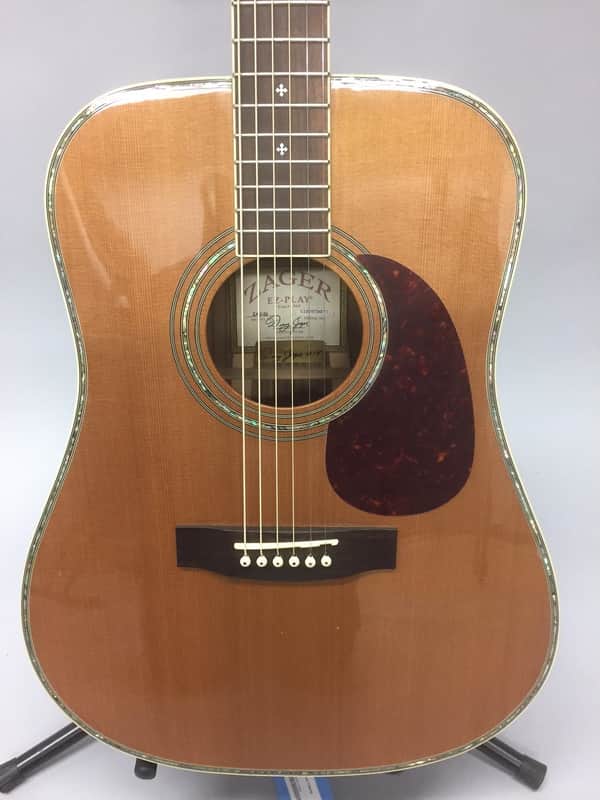 Zager ZAD-80 Acoustic Guitar USA Made Signed By Builder image 1