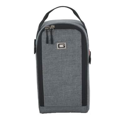 Gator GT-BASS-GRY Bass Guitar Bag - Light Gray + Add-On Accessory Bag image 3
