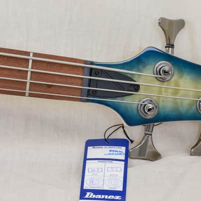 Ibanez SR400EQM - Stained Cosmic Blue Starburst image 10