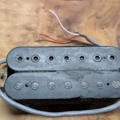 Ibanez Prestige V87 V77 7 String Electric Guitar Pickup Set Black Humbuckers Japan Bridge & Neck RG7421 image 5