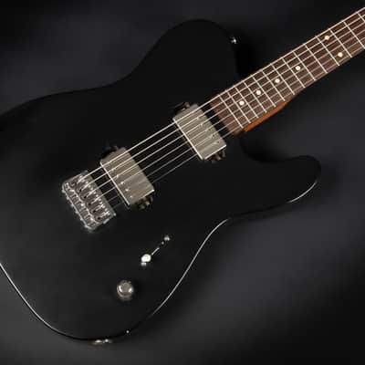 2018 LsL Instruments Baribone Adam Christianson Signature - Black Satin | USA Custom Bariton Telecaster | OHSC image 6