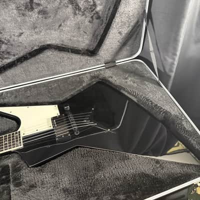 2015 Dean Dave Mustaine Zero Punk - Ebony w/ Dean ABS Case image 3