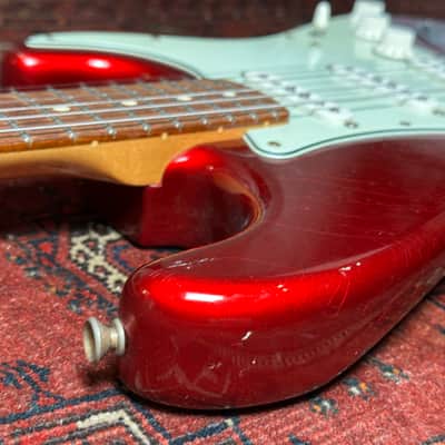Fender Custom Shop '60 Relic Stratocaster 2006 Candy Apple Red with Matching Headstock image 5
